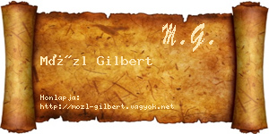 Mözl Gilbert névjegykártya